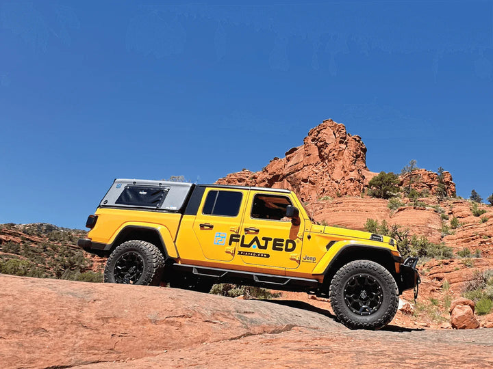 The Best Jeep Gladiator Topper for Adventure: Meet the FLATED® Air-Topper® CAP